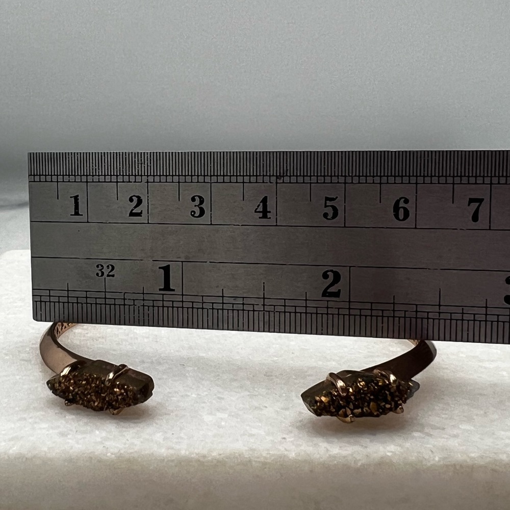✔Kendra Scott Rose Gold Bianca Drusy Bracelet - Picture 7 of 9